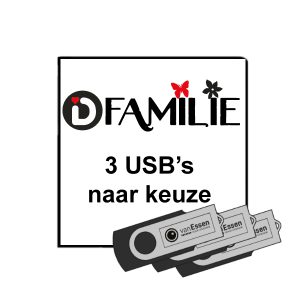 ID Dance Familie-3 USB's naar keuze