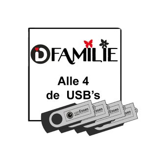 ID Dance Familie- alle 4 de USB's